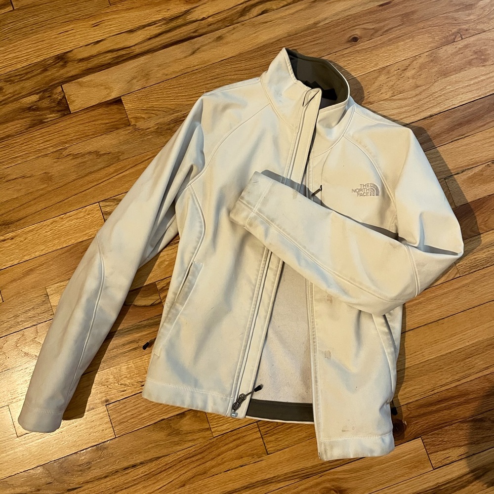 North face zip up jacket